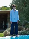 Chemise bleue